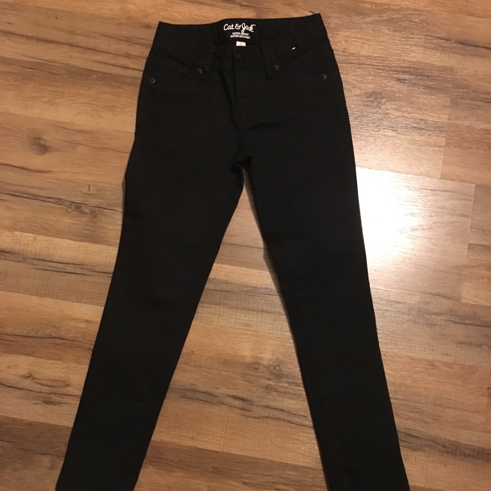 Cat & Jack Black Super Skinny Jeans